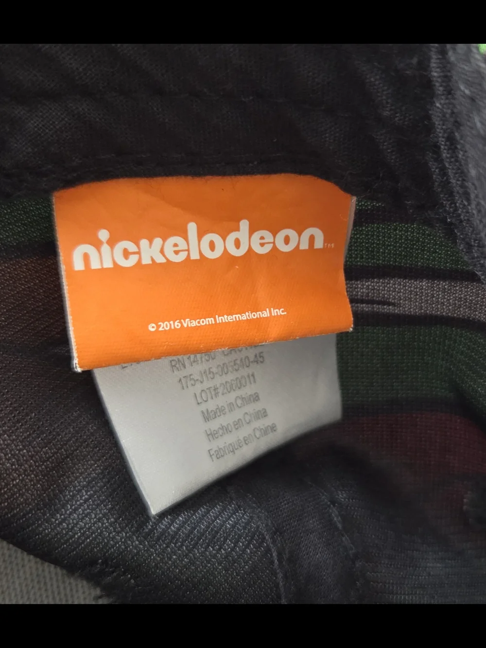 Nickelodeon Teenage Mutant Ninja Turtles Cap Hat